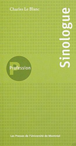 PROFESSION SINOLOGUE