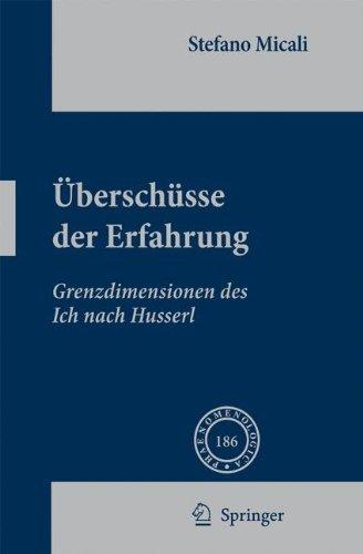 Überschüsse der Erfahrung: Grenzdimensionen des Ich nach Husserl (Phaenomenologica)