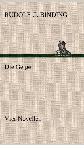 Die Geige: Vier Novellen