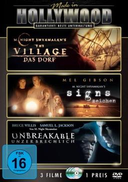 The Village - Das Dorf / Signs - Zeichen / Unbreakable - Unzerbrechlich [3 DVDs]