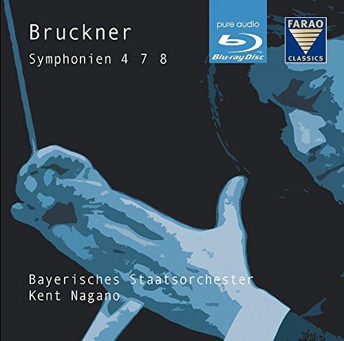 Bruckner Symphonien 4, 7, 8 [Audio Blu-Ray]