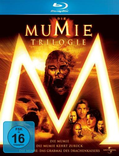 Die Mumie - Trilogy: Die Mumie + Die Mumie kehrt zurück + Das Grabmal des Drachenkaisers [Blu-ray]