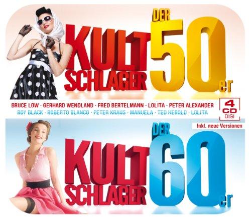 Kultschlager der 50er & 60er (4er Digi Box mit Peter Alexander, Roy Black, Roberto Blanco, Peter Kraus, Lolita uva.)