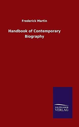 Handbook of Contemporary Biography