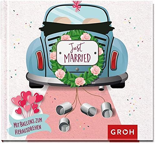 Just married: Mit Luftballons zum Herausdrehen