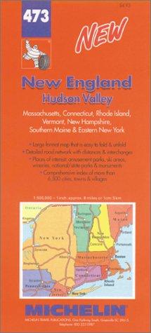 Michelin Karten, Bl.581 : New England, Hudson Valley (Michelin Maps)