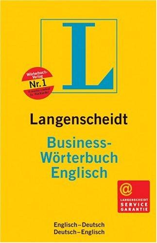 Langenscheidt Business-Wörterbuch Englisch