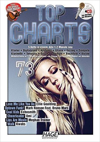 Top Charts 73 mit CD: Die aktuellsten Hits der erfolgreichsten Stars und das Beste aus den Charts!