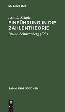 Einführung in die Zahlentheorie (Sammlung Göschen, 1131, Band 1131)