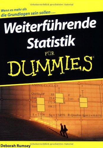 Weiterführende Statistik für Dummies