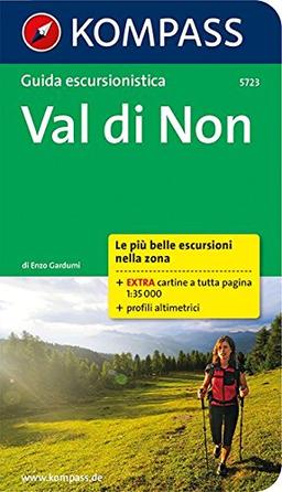 Val di Non, italienische Ausgabe: Wanderführer mit Tourenkarten und Höhenprofilen (KOMPASS-Wanderführer, Band 5723)