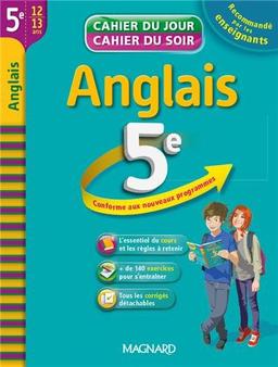 Anglais 5e, 12-13 ans : conforme aux nouveaux programmes