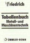 Tabellenbuch Metall- und Maschinentechnik