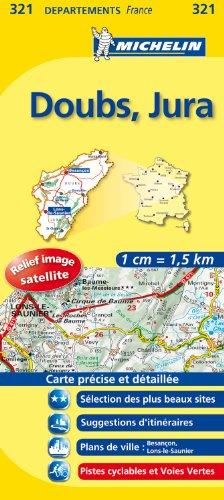 Doubs, Jura (Michelin kaart - lokaal Frankrijk (321))