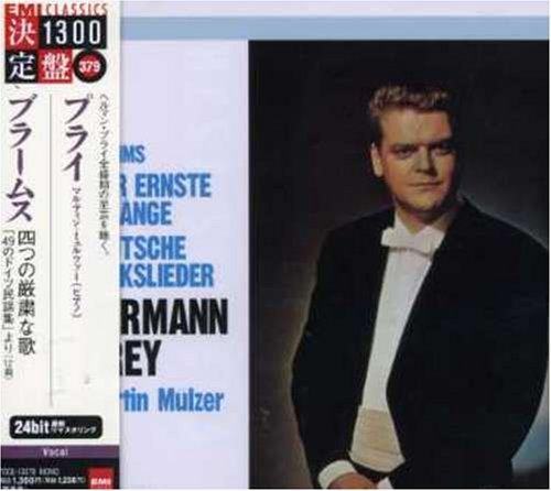 Brahms : Vier Ernste Gesange