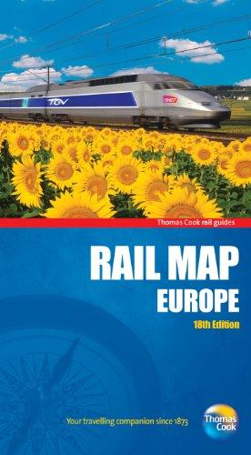 Rail Map of Europe (Thomas Cook Rail Guides)