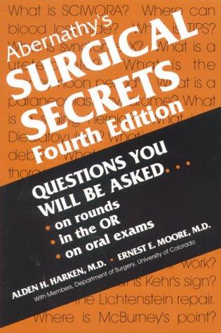 Abernathy's Surgical Secrets (Secrets (Rittenhouse))