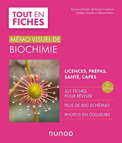 Mémo visuel de biochimie : tout en fiches : licences, prépas, santé, Capes