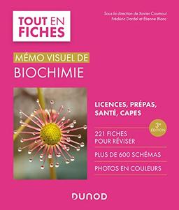 Mémo visuel de biochimie : tout en fiches : licences, prépas, santé, Capes