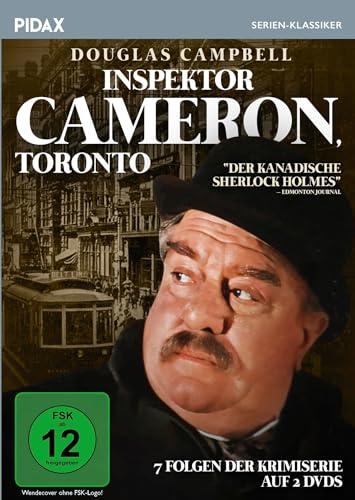 Inspektor Cameron, Toronto / 7 Folgen der Krimiserie im Sherlock-Holmes-Stil (Pidax Serien-Klassiker) [2 DVDs]