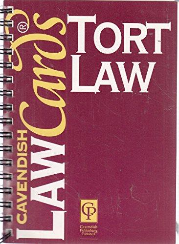 Cavendish: Tort Lawcards