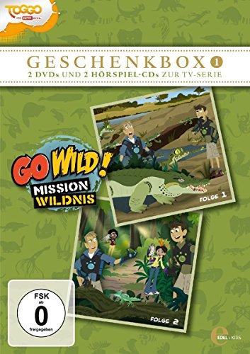 Go Wild! Mission Wildnis - Geschenkbox 1 (2 Discs + 2 Audio-CDs)