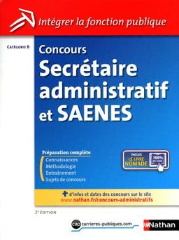 Concours secrétaire administratif et SAENES : catégorie B