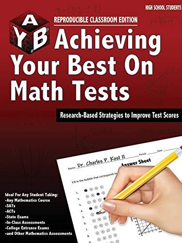 Achieving Your Best on Math Tests