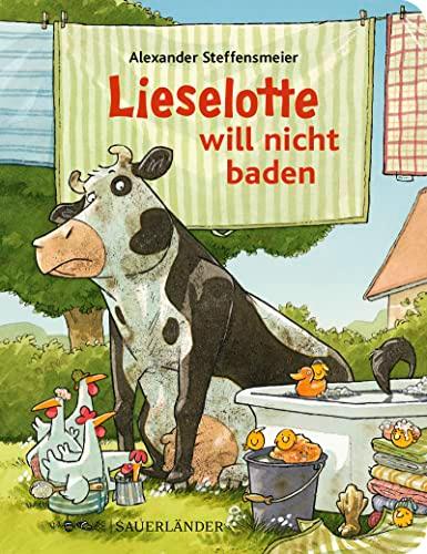 Lieselotte will nicht baden: Mit diesem Pappbilderbuch macht Baden Spaß - Ein Badeabenteuer mit Lieselotte zum Vorlesen für Kinder ab 2 Jahren