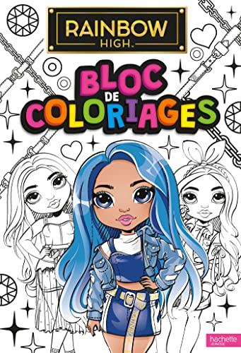 Rainbow High : Bloc de coloriages