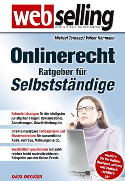 Web-Selling Onlinerecht Ratgeber für Selbständige