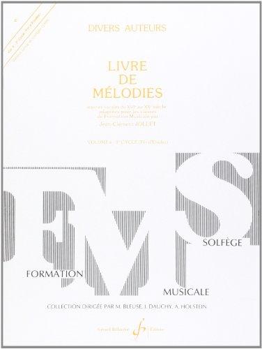 Livre de Melodies Volume 6