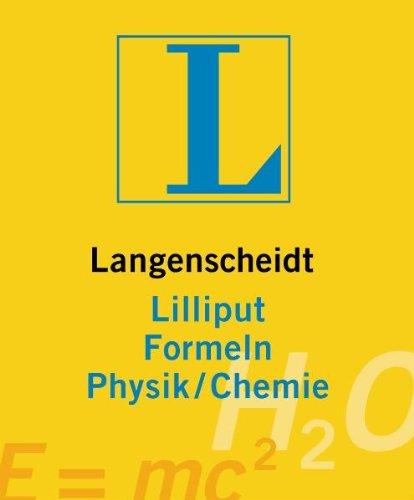 Langenscheidt Lilliput Formeln Physik/Chemie (Langenscheidt Lilliput-Wörterbücher)