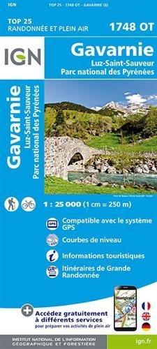 Gavarnie Luz St-Sauveur - PNR des Pyrénées 1 : 25 000