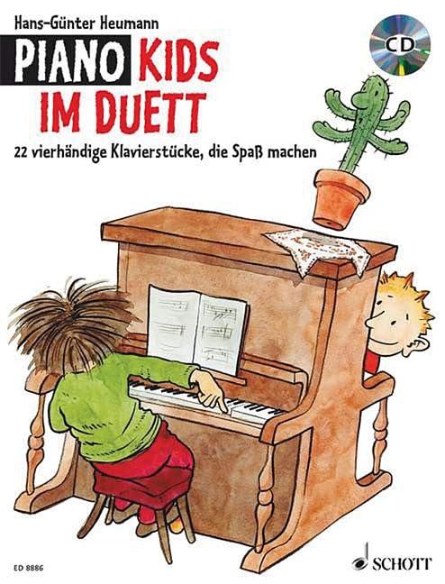 Piano Kids im Duett: 22 vierhändige Klavierstücke, die Spaß machen. Klavier 4-händig. Ausgabe mit CD.