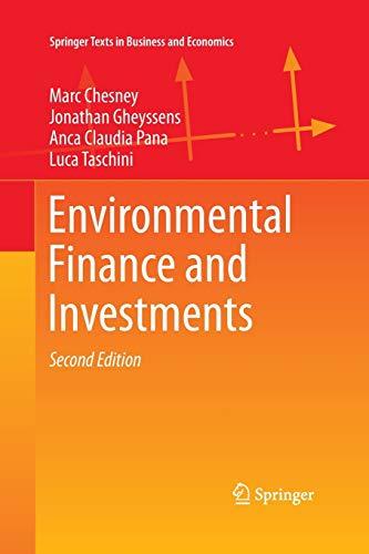 Environmental Finance and Investments (Springer Texts in Business and Economics)