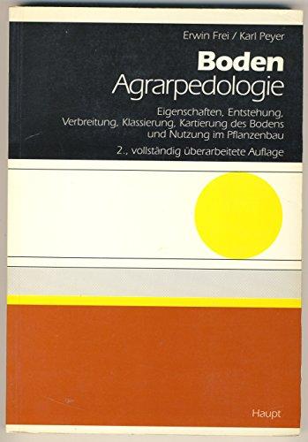 Boden, Agrarpedologie