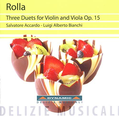 Drei Duette für Violine und Viola Op.15