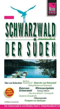 Schwarzwald, Der Süden