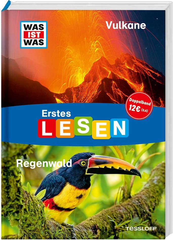 WAS IST WAS Erstes Lesen Doppelband 3.Vulkane/Regenwald