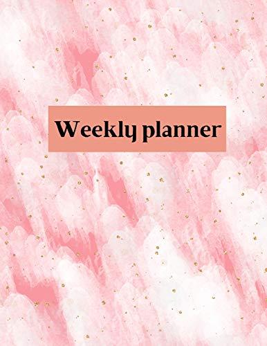 Weekly planner: Weekly Organizer Book for Activities, Daily planner, 8.5x11 size