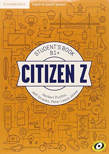 Citizen Z, B1 ; Student's book with augmented reality