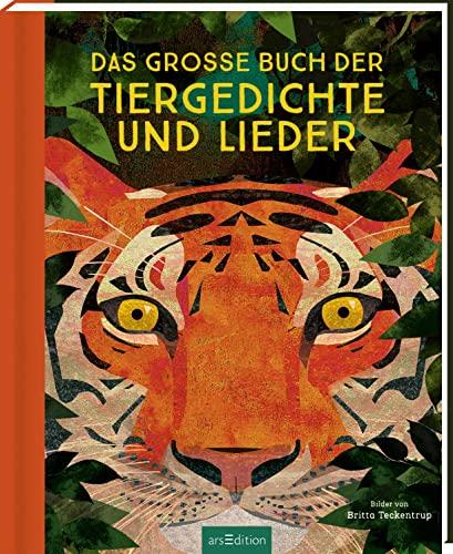 Das große Buch der Tiergedichte und Lieder: Schönes Hausbuch, Geschenk für Klein und Groß, 365 Gedichte & Lieder für jeden Tag