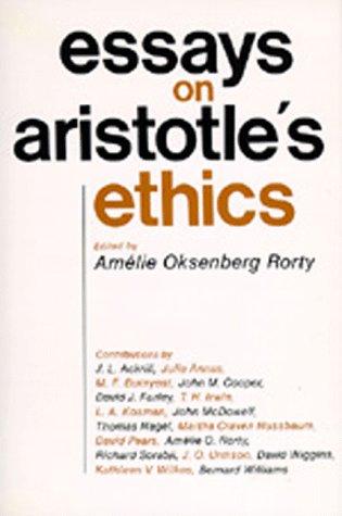 Essays on Aristotle's Ethics (Major Thinkers Series)