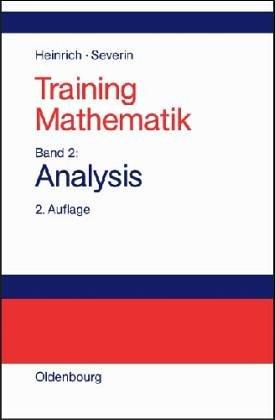 Training Mathematik, Bd.2, Analysis