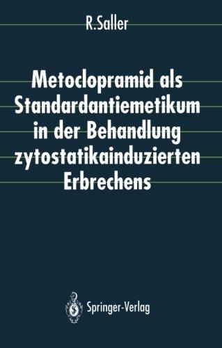 Metoclopramid als Standardantiemetikum in der Behandlung zytostatikainduzierten Erbrechens (German Edition)