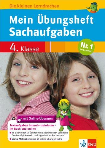 Klett Mein Übungsheft Sachaufgaben: Mathematik Plus Online-Übungen, 4. Klasse