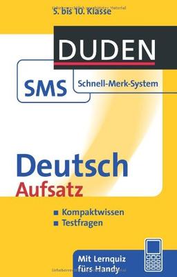 Deutsch Aufsatz: 5. bis 10. Klasse