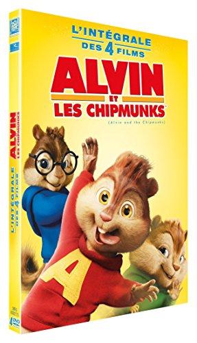 Coffret alvin et les chipmunks 4 films : alvin et les chipmunks 1 à 3 ; à fond la caisse [FR Import]