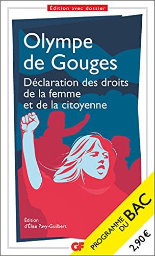 Déclaration des droits de la femme et de la citoyenne : programme du bac